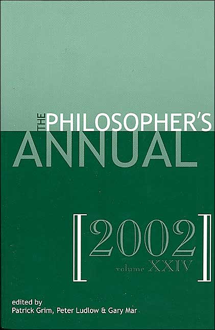 Philosopher's Annual