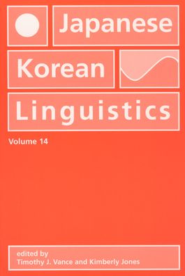 Japanese and Korean Linguistics, Volume 14