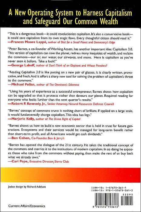 Capitalism 3.0: A Guide to Reclaiming the Commons