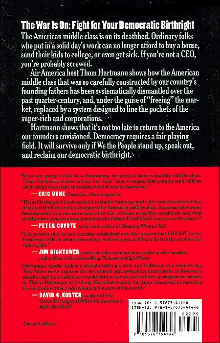 Screwed: The Undeclared War Against the Middle Class - And What We Can Do About It