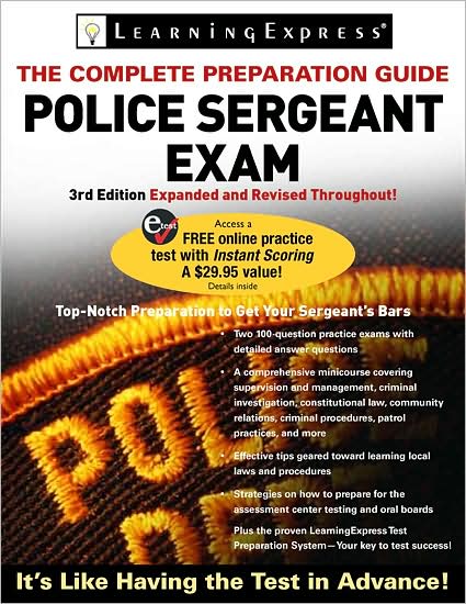 Police Sergeant Exam, 3rd Edition
