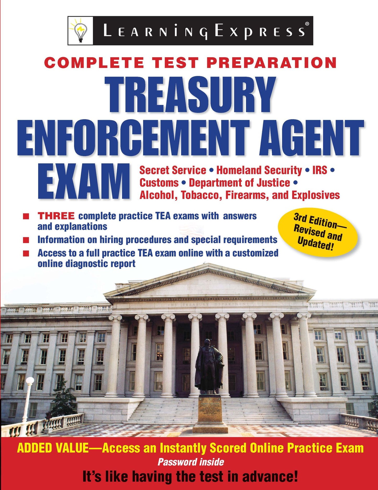 Treasury Enforcement Agent Exam, 3rd Edition