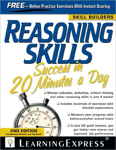 Reasoning Skills Success in 20 Minutes a Day, Third Edition