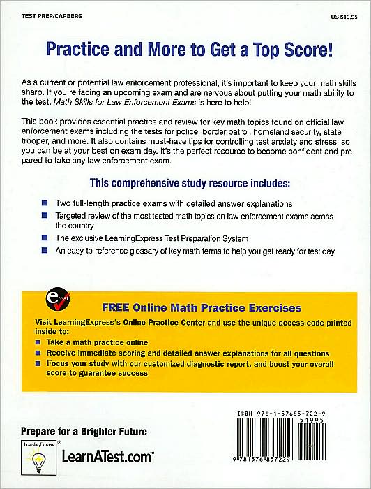 Math Skills for Law Enforcement Exams