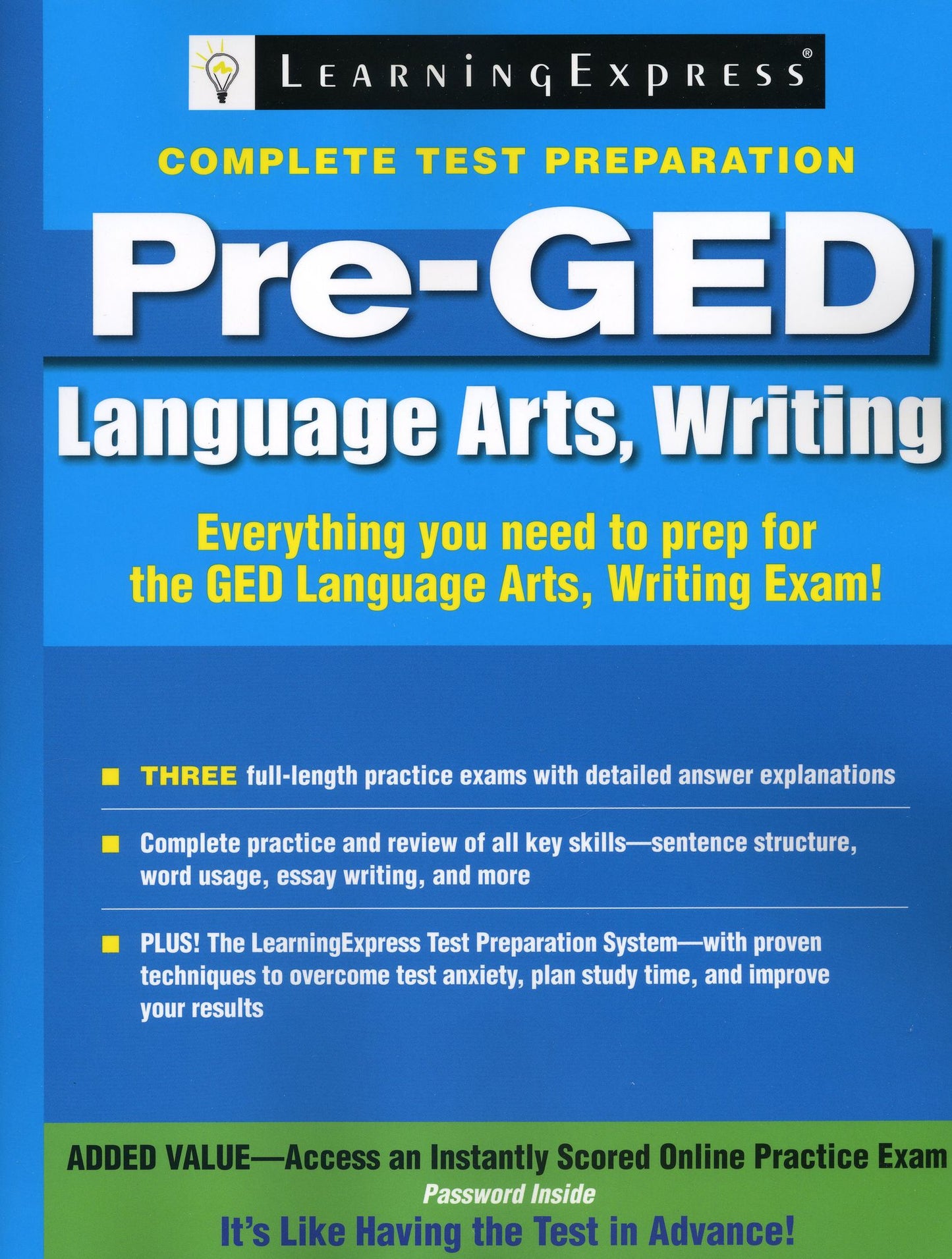 Pre-GED: Language Arts, Writing