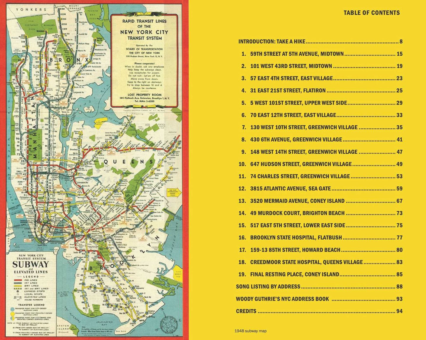 My Name is New York: Ramblin' Around Woody Guthrie's Town