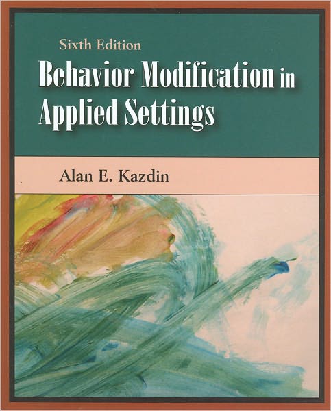 Behavior Modification in Applied Settings
