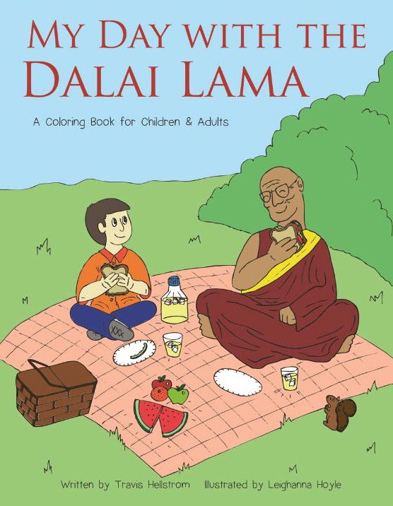 My Day with the Dalai Lama: A Coloring Book for All Ages