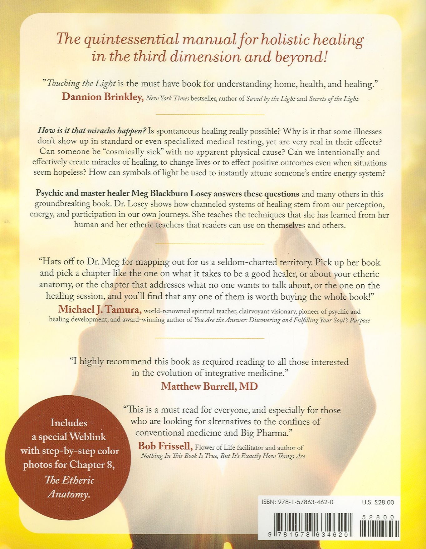 Touching the Light Healing Body, Mind, and Spirit by Merging with God Consciousness