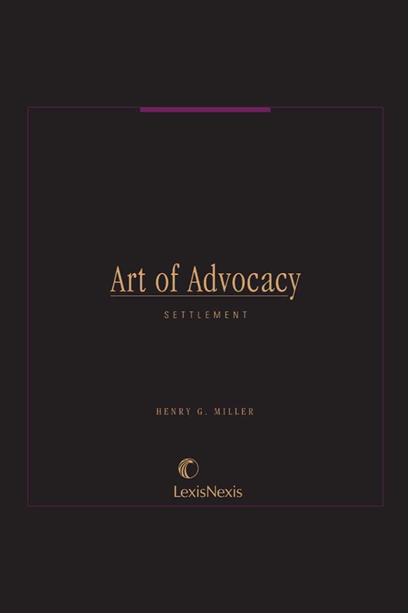 Art of Advocacy Series: Settlement