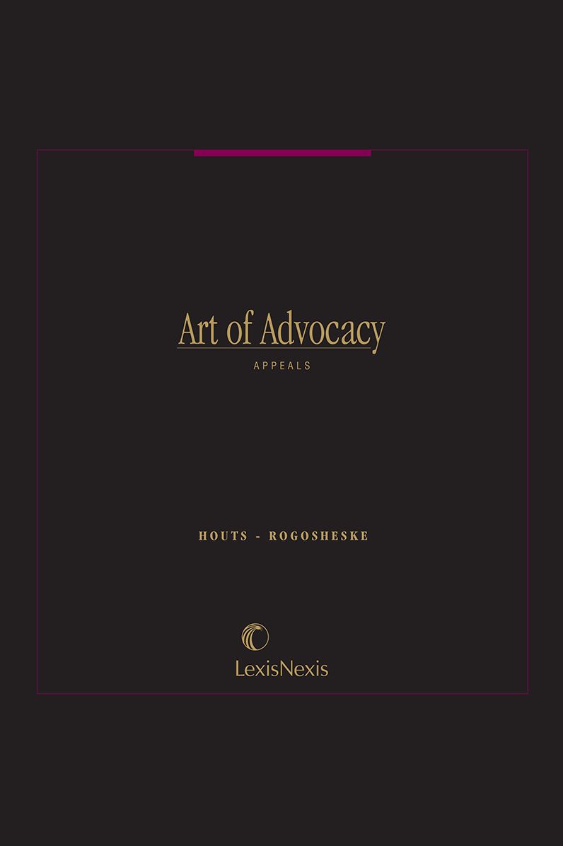 Art of Advocacy Series: Appeals