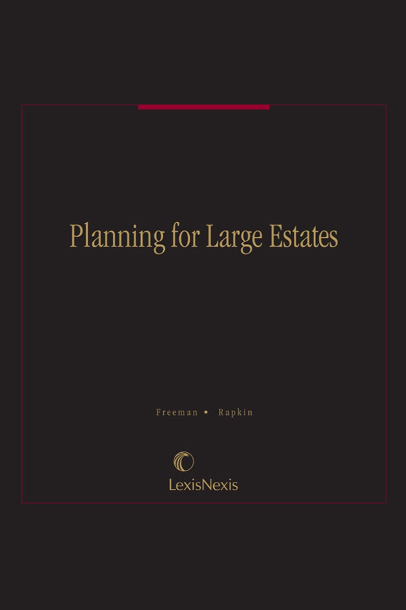 Planning for Large Estates