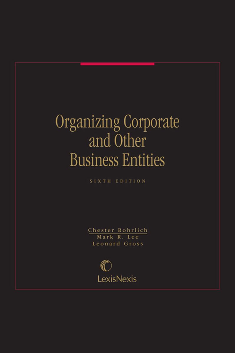 Organizing Corporate and Other Business Enterprises