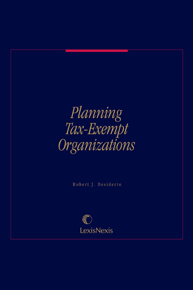 Planning Tax-Exempt Organizations