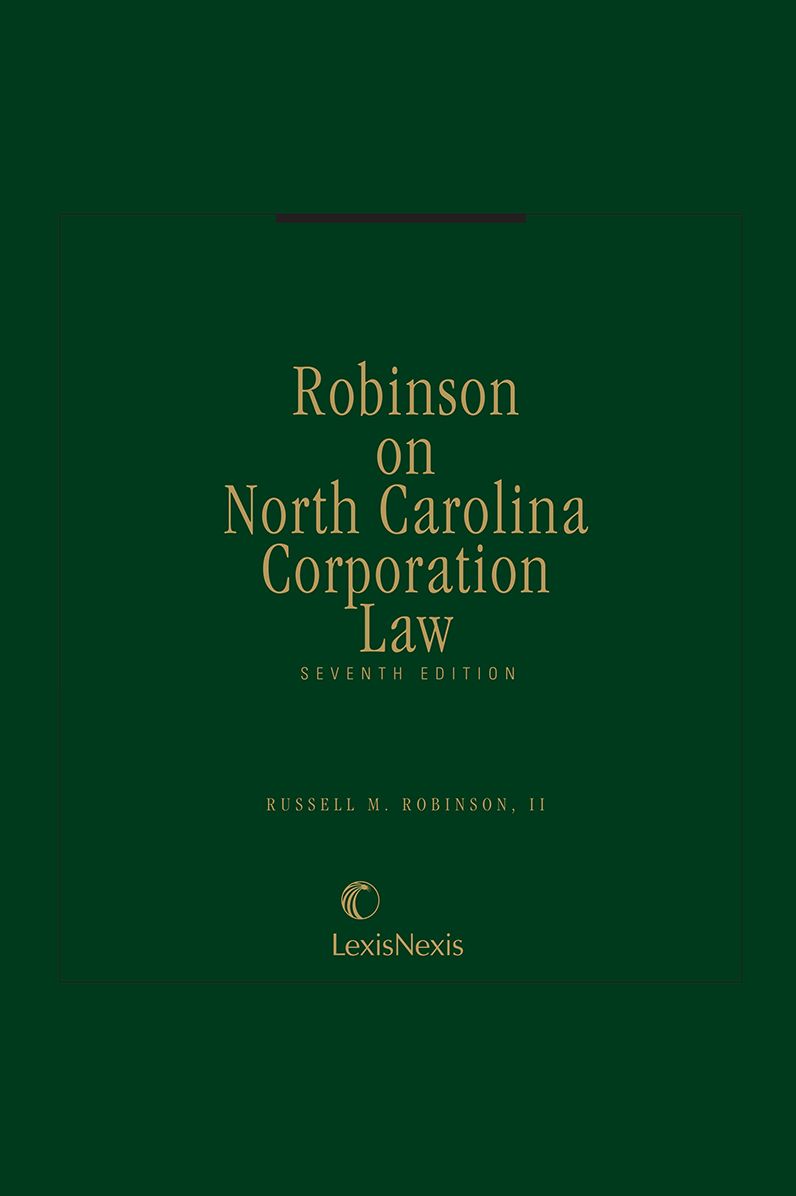 Robinson on North Carolina Corporation Law