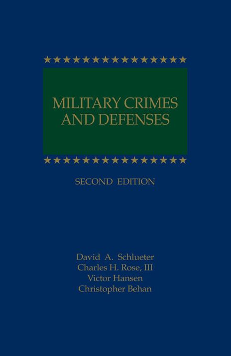 Military Crimes and Defenses