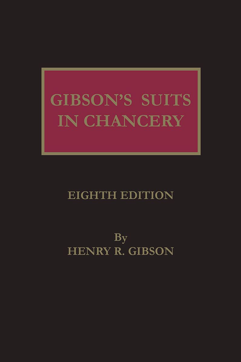 Gibson's Suits in Chancery