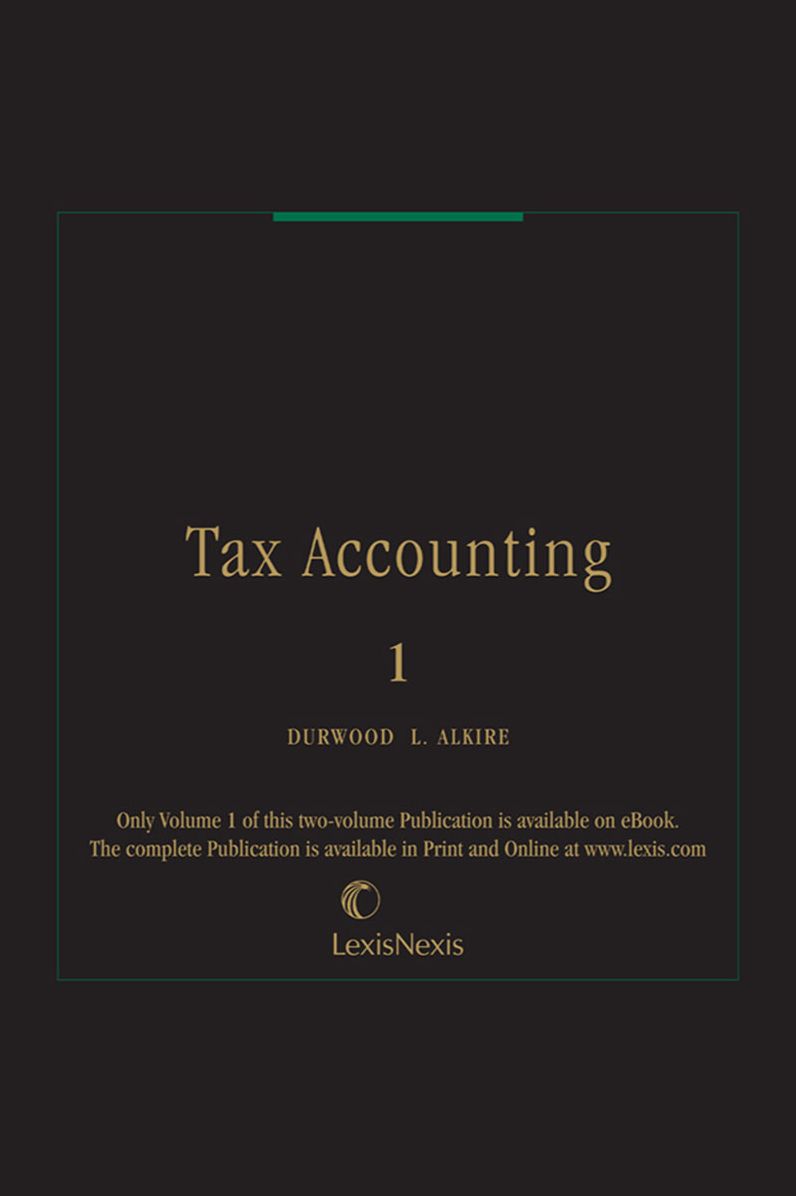 Tax Accounting (Volume 1)