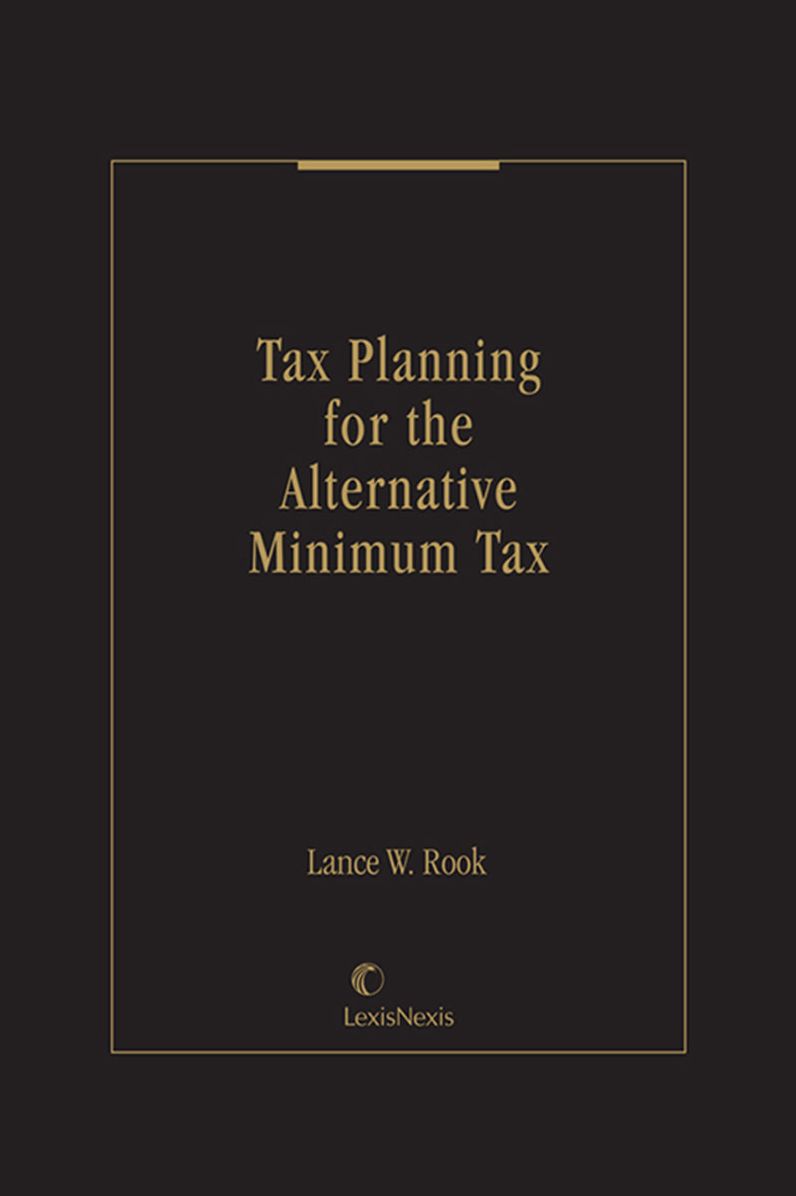 Tax Planning for the Alternative Minimum Tax