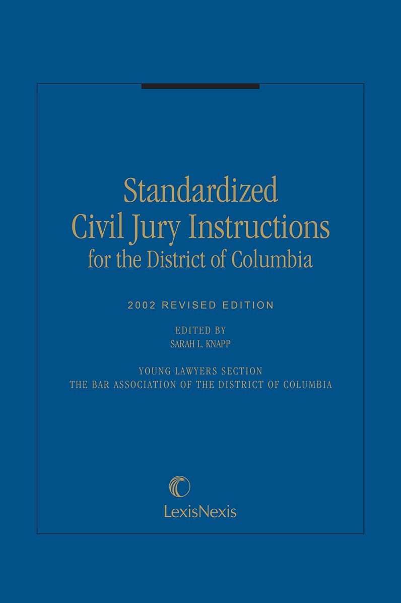 Standardized Civil Jury Instructions for the District of Columbia