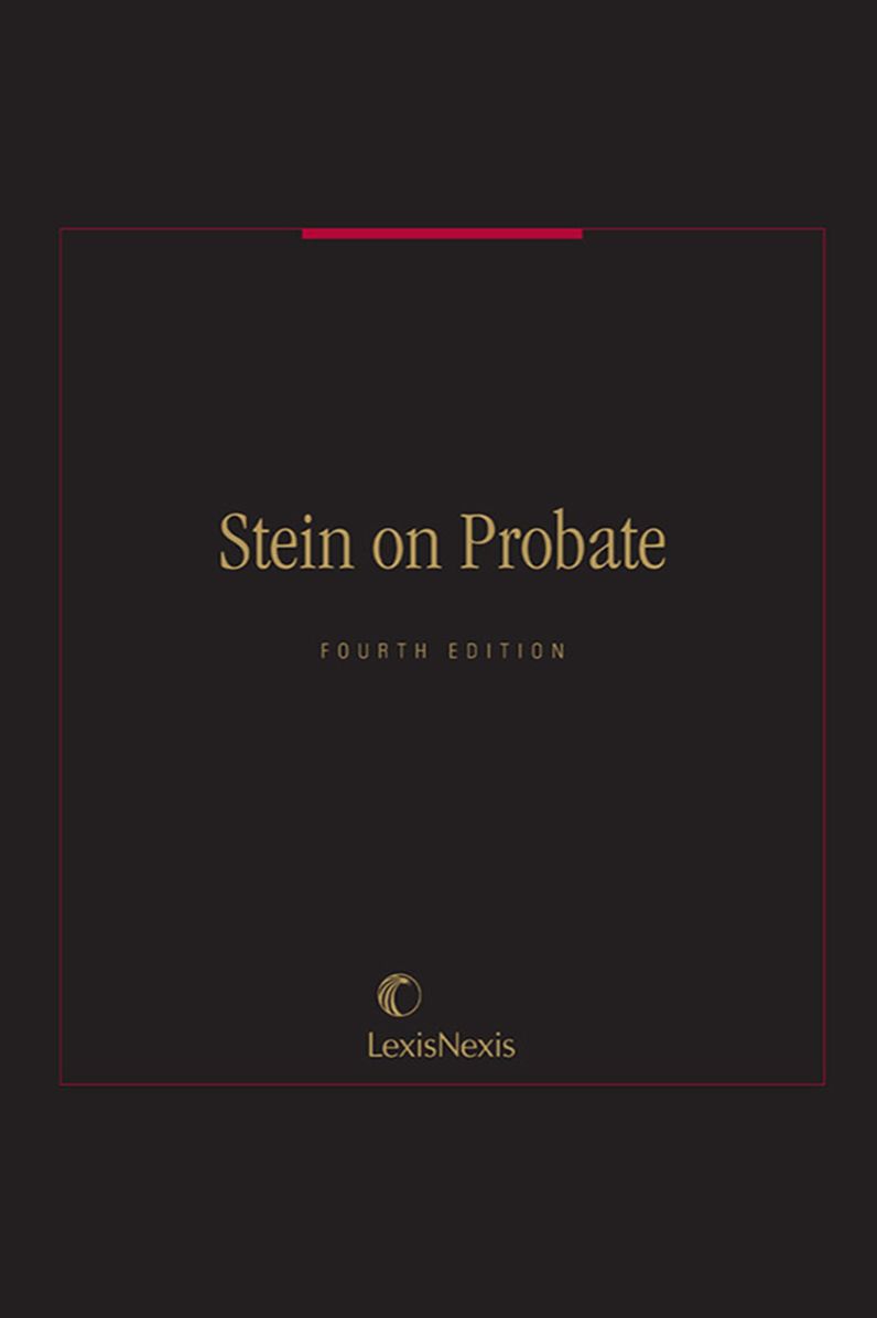 Stein on Probate: Administration of Decedents' Estates Under the Uniform Code as Enacted in Minnesota