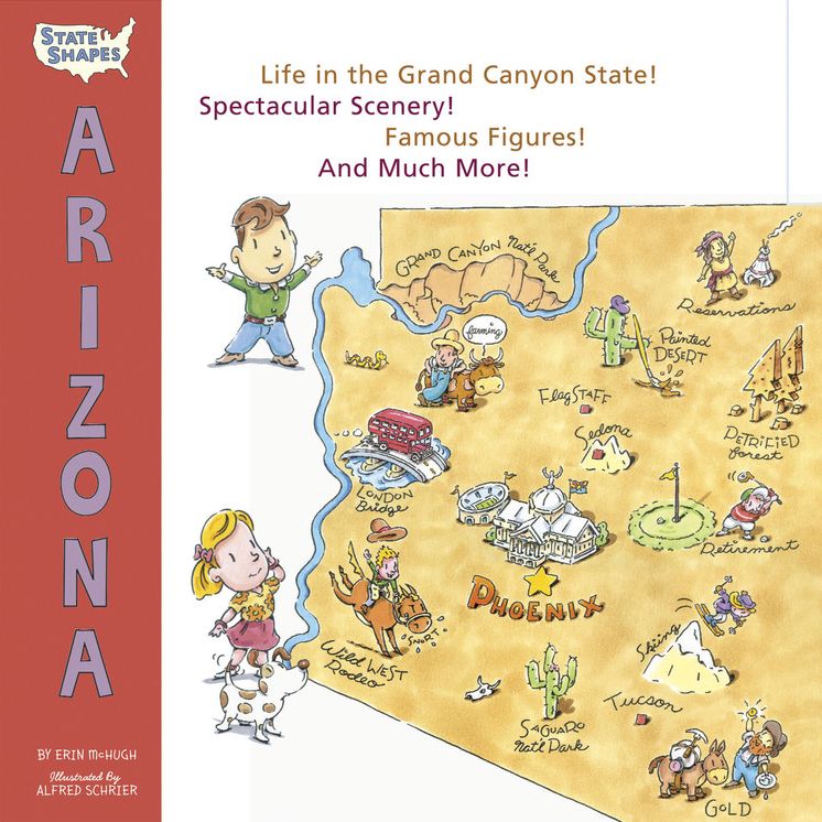 State Shapes Arizona
