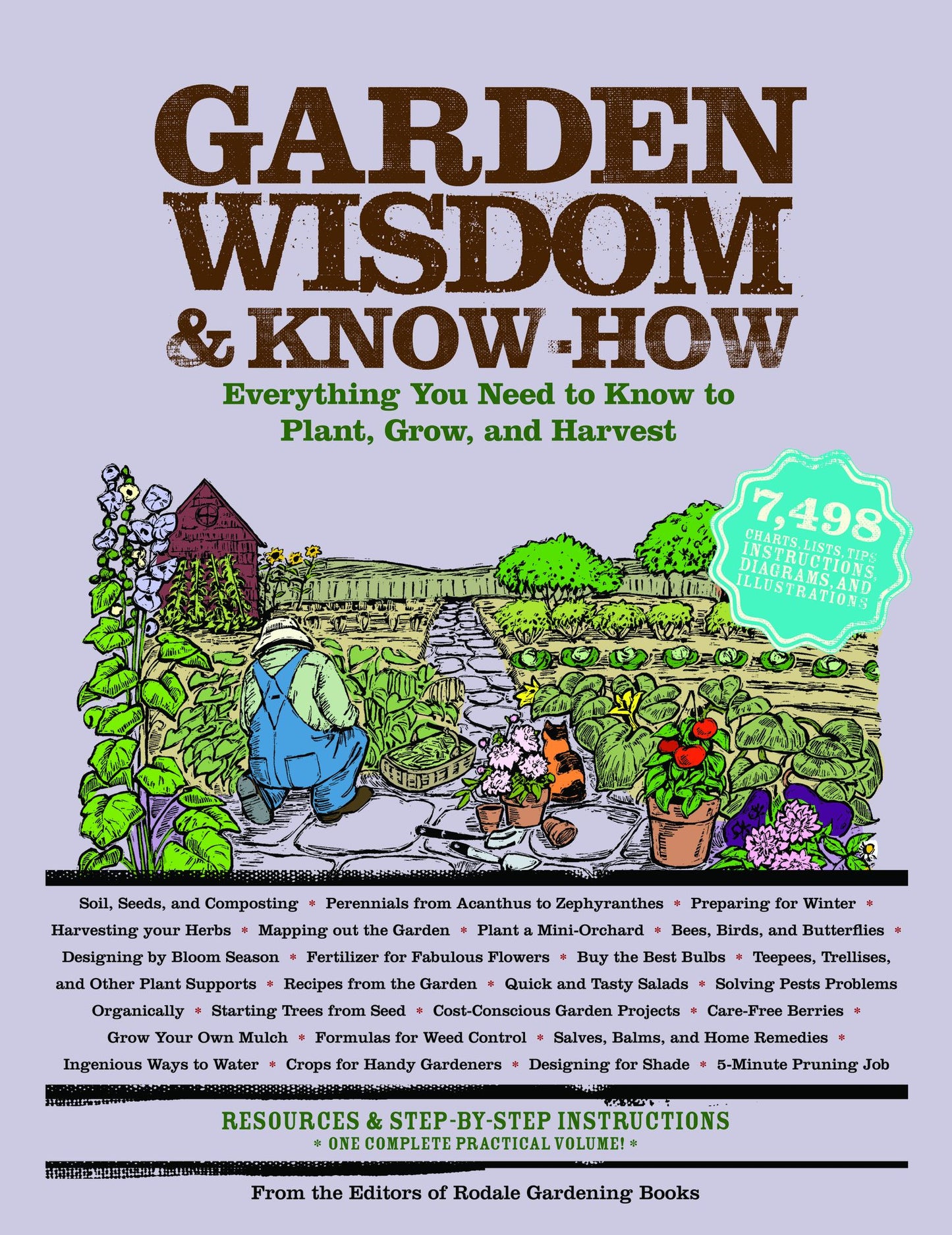 Garden Wisdom and Know-How: Everything You Need to Know to Plant, Grow, and Harvest