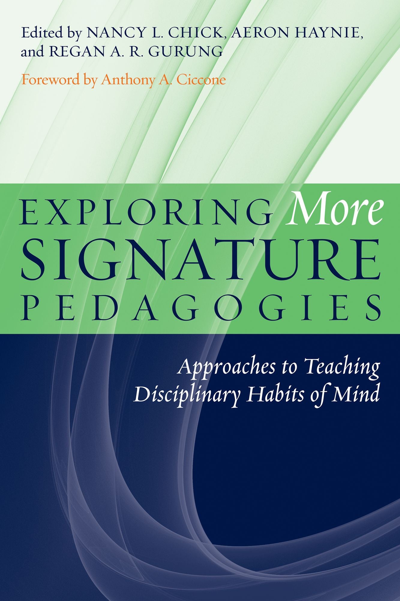 Exploring More Signature Pedagogies: Approaches to Teaching Disciplinary Habits of Mind