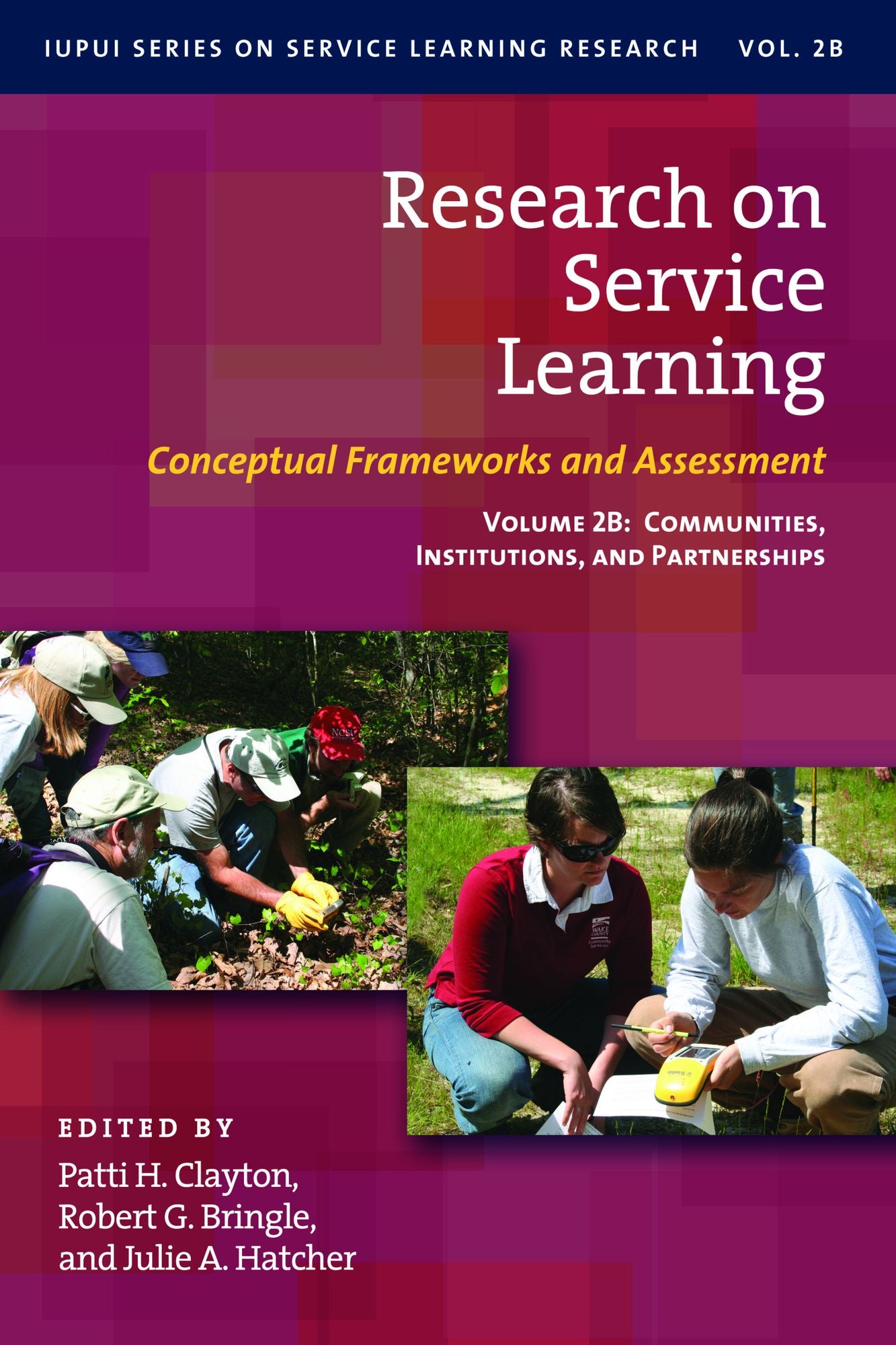 Research on Service Learning: Conceptual Frameworks and Assessments: Communities, Institutions, and Partnerships