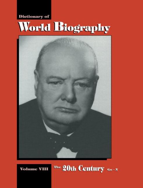 The 20th Century Go-N: Dictionary of World Biography, Volume 8