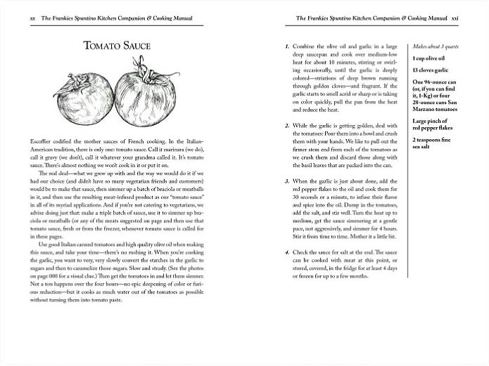 The Frankies Spuntino Kitchen Companion & Cooking Manual