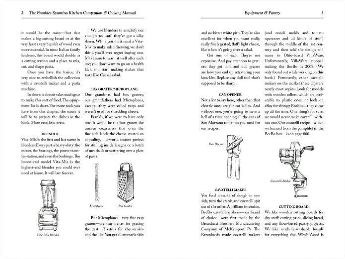 The Frankies Spuntino Kitchen Companion & Cooking Manual