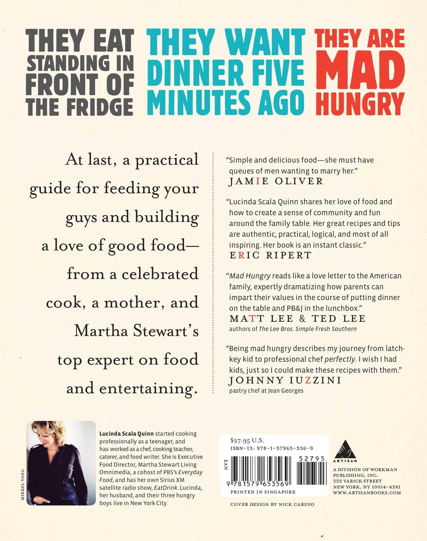 Mad Hungry: Feeding Men and Boys