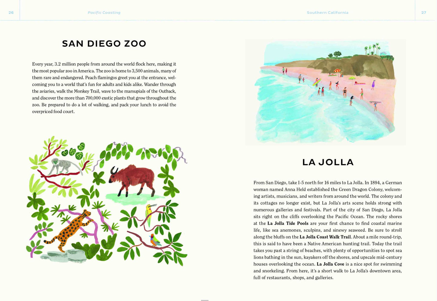 Pacific Coasting: An Illustrated Guide to the Ultimate Road Trip, from San Diego to Vancouver