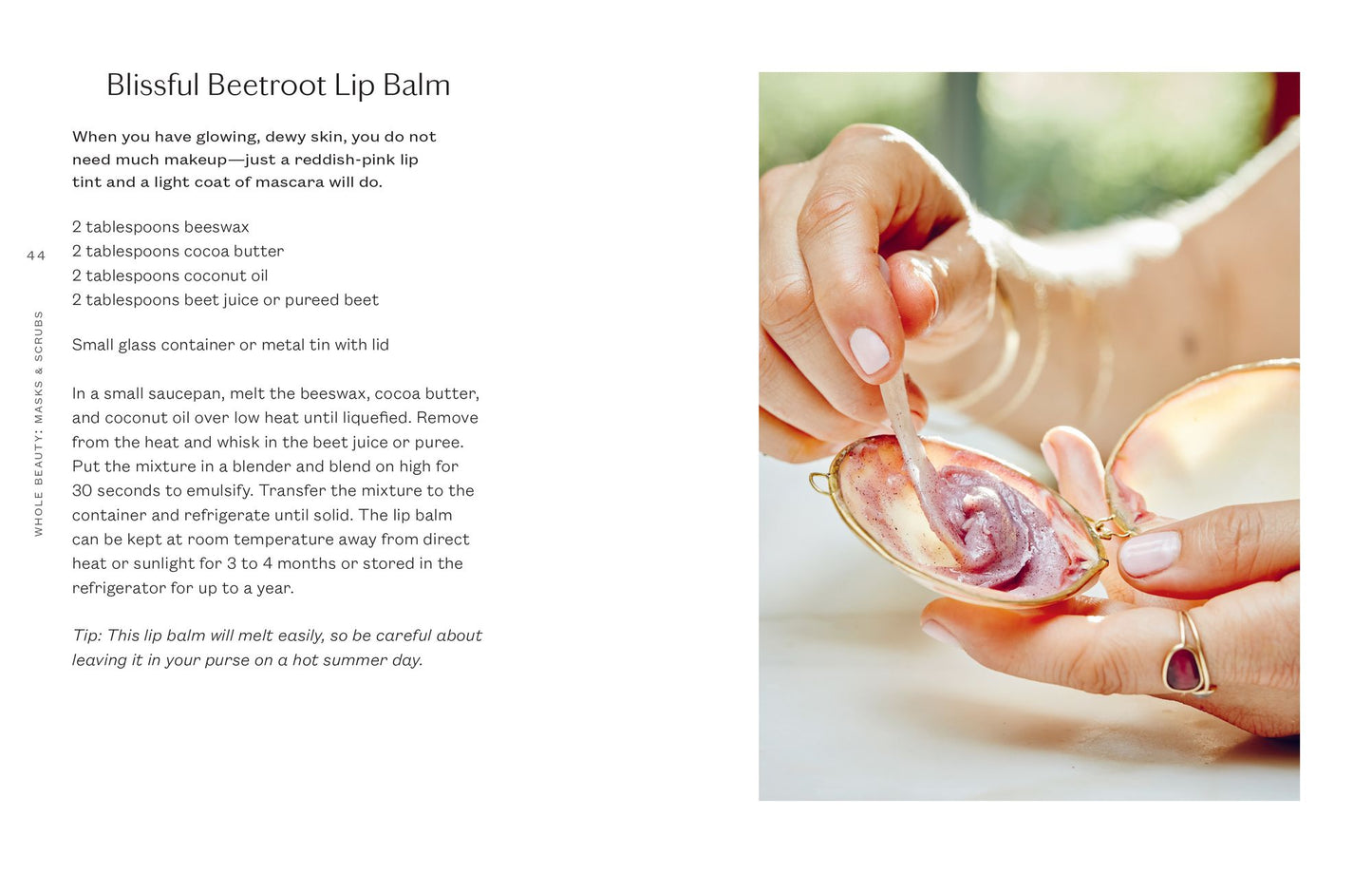 Whole Beauty: Masks & Scrubs: Natural Beauty Recipes for Ultimate Self-Care