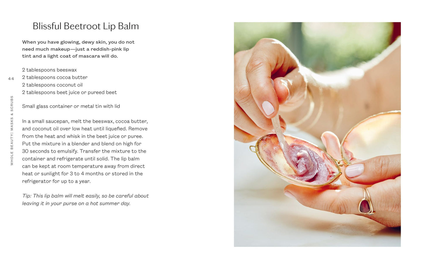 Whole Beauty: Masks & Scrubs: Natural Beauty Recipes for Ultimate Self-Care
