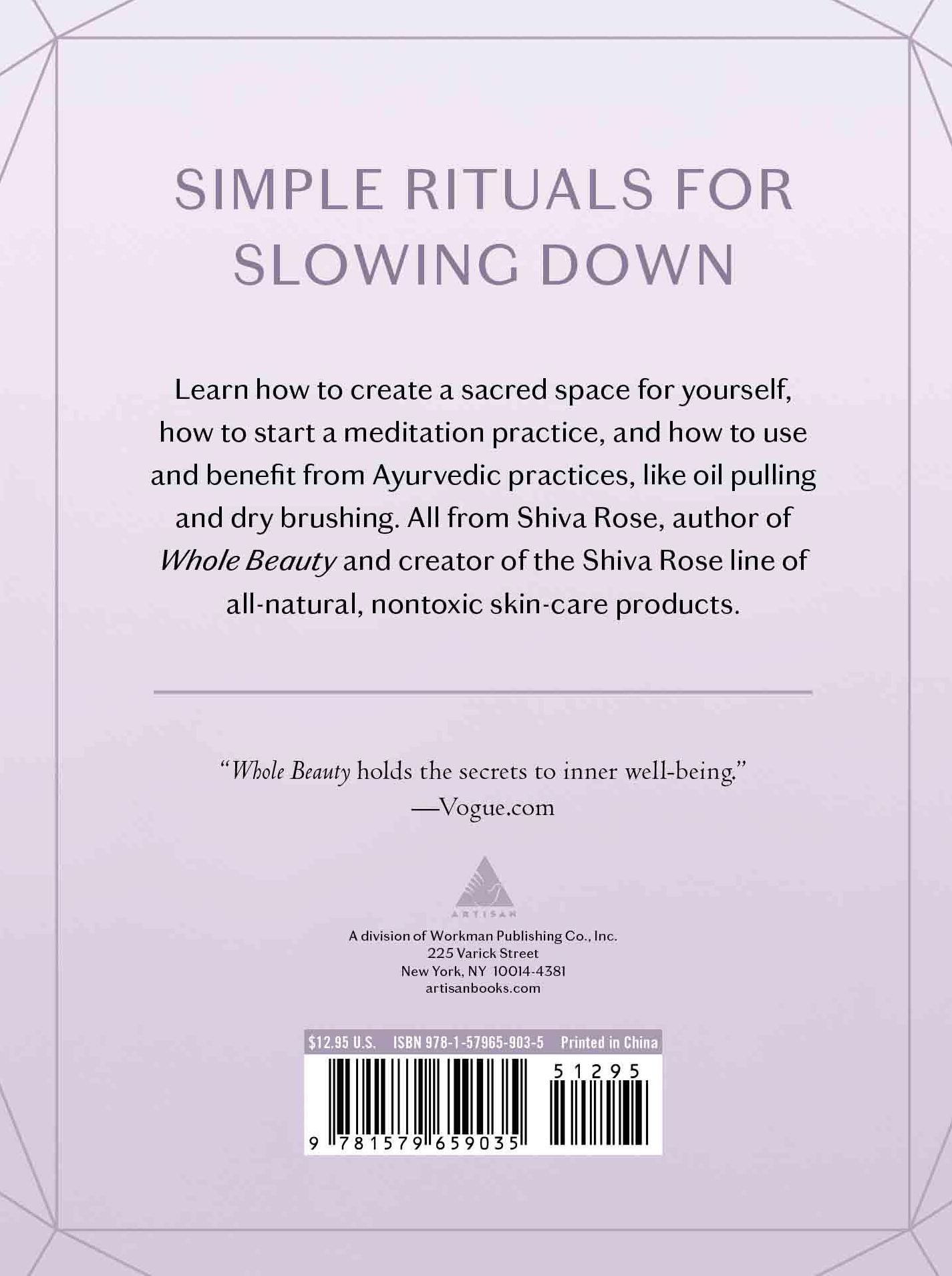 Whole Beauty: Meditation & Mindfulness: Rituals and Exercises for Everyday Self-Care