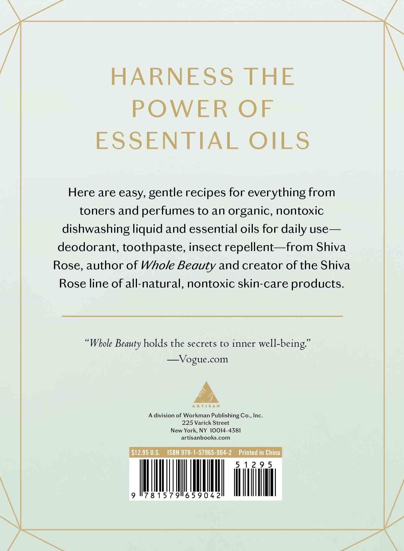 Whole Beauty: Essential Oils: Homemade Recipes for Clean Beauty and Household Care