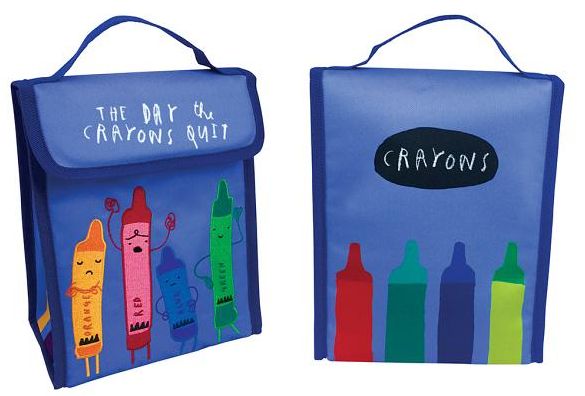 The Day the Crayons Quit Insulated Lunchbag