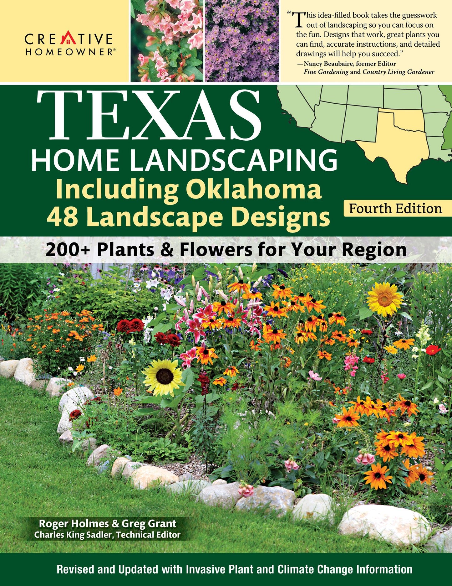 Texas Home Landscaping, including Oklahoma, 4th Edition: 48 Landscape Designs with 200+ Plants & Flowers for Your Region