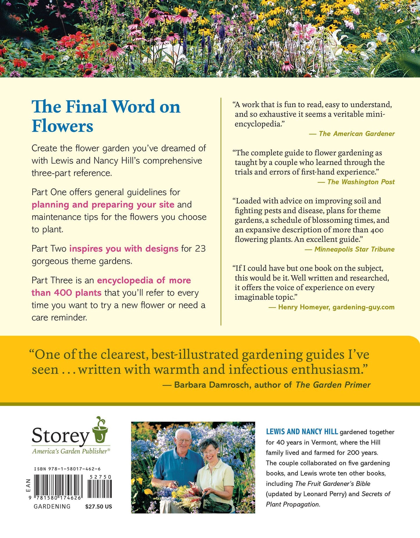 The Flower Gardener's Bible: A Complete Guide to Colorful Blooms All Season Long; 10th Anniversary Edition with a new foreword by Suzy Bales