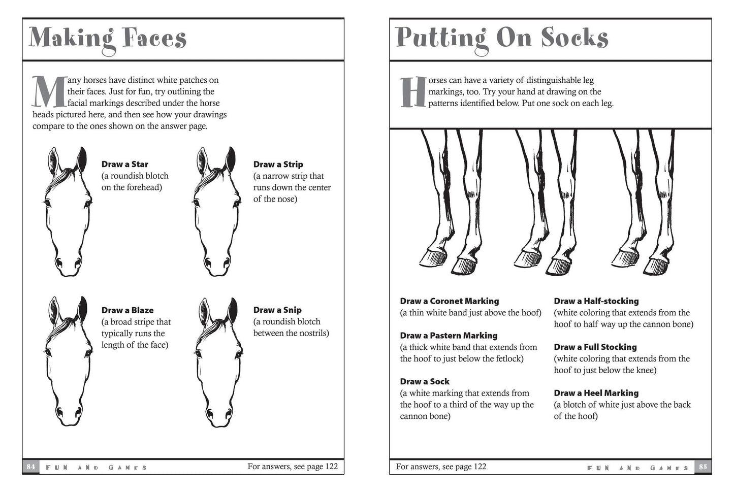 Horse Games & Puzzles for Kids: 102 Brainteasers, Word Games, Jokes & Riddles, Picture Puzzlers, Matches & Logic Tests for Horse-Loving Kids