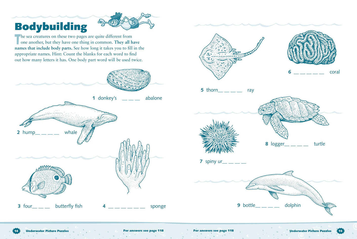 Sea Life Games & Puzzles