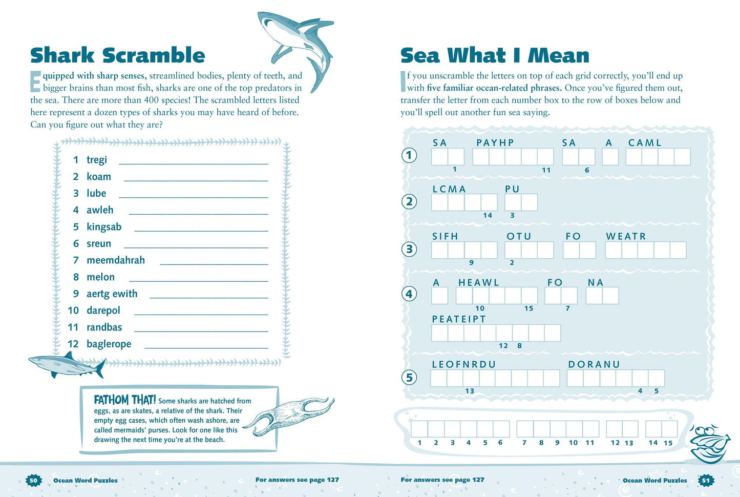 Sea Life Games & Puzzles