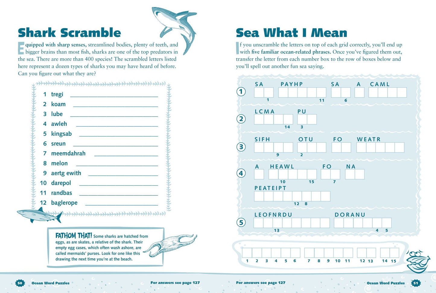 Sea Life Games & Puzzles