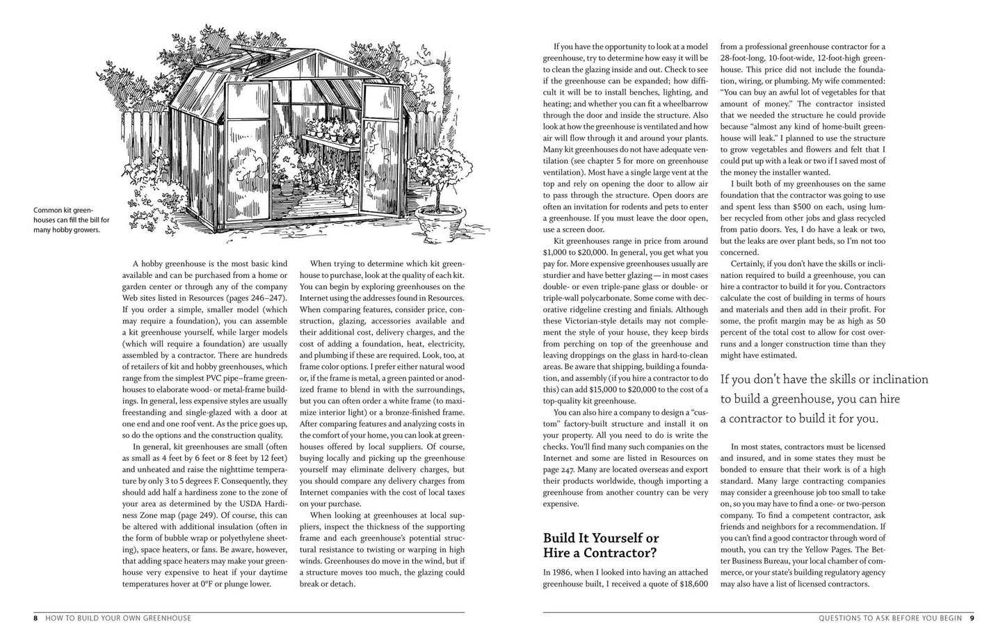 How to Build Your Own Greenhouse: Designs and Plans to Meet Your Growing Needs