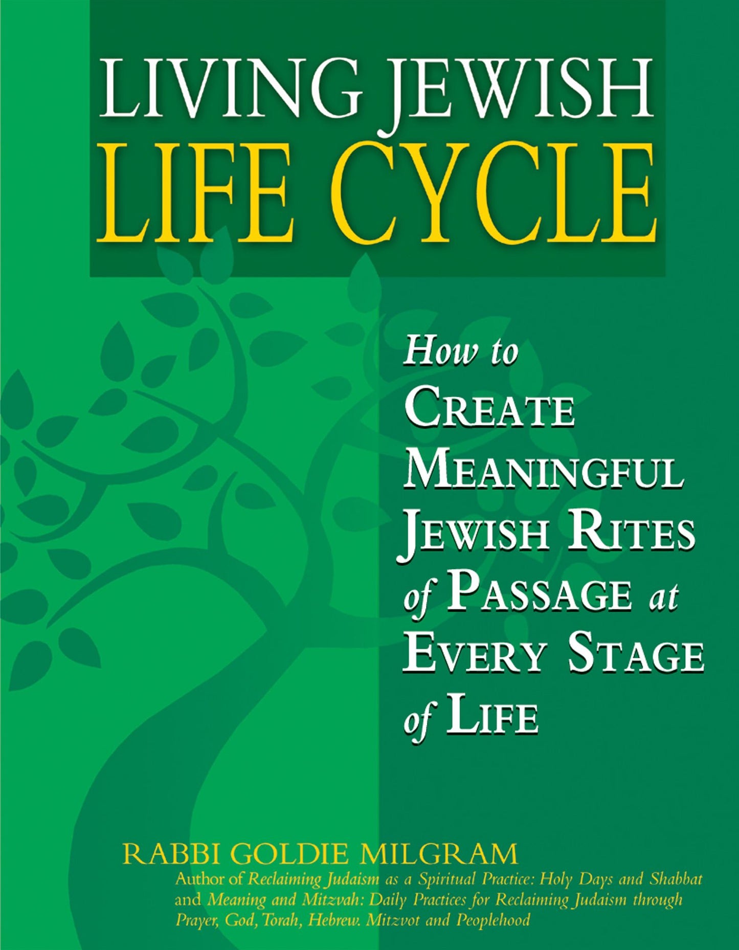 Living Jewish Life Cycle: How to Create Meaningful Jewish Rites of Passage at Every Stage of Life