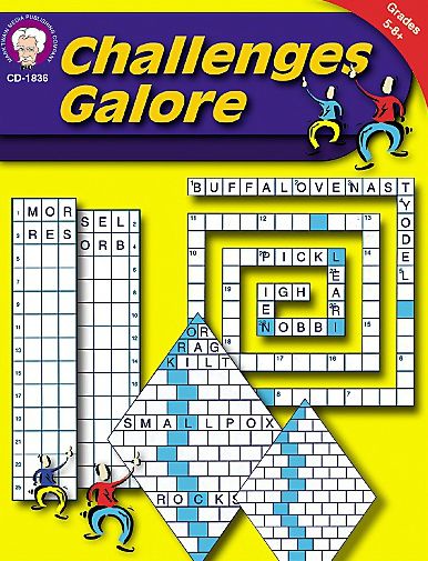 Challenges Galore: Vocabulary Building Puzzles (Grades 5-8+)