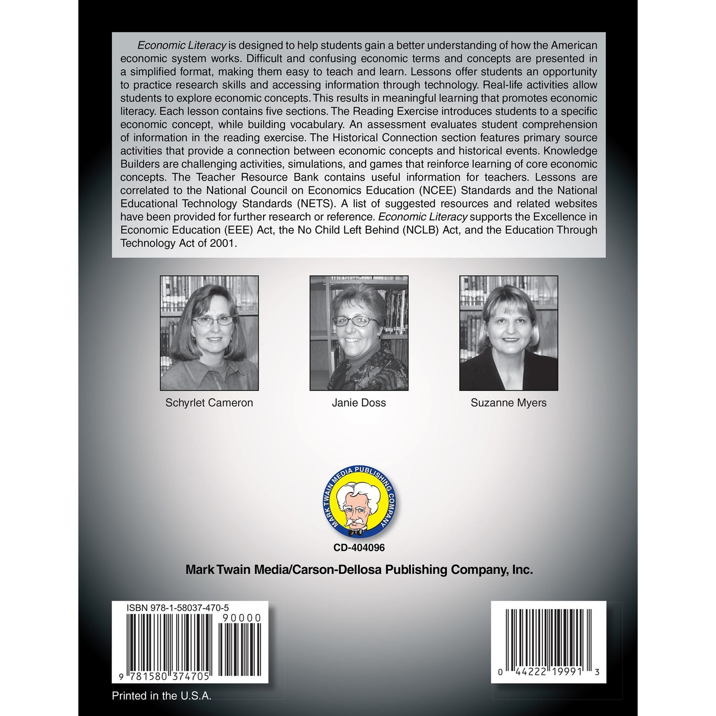 Economic Literacy: A Simplified Method for Teaching Economic Concepts