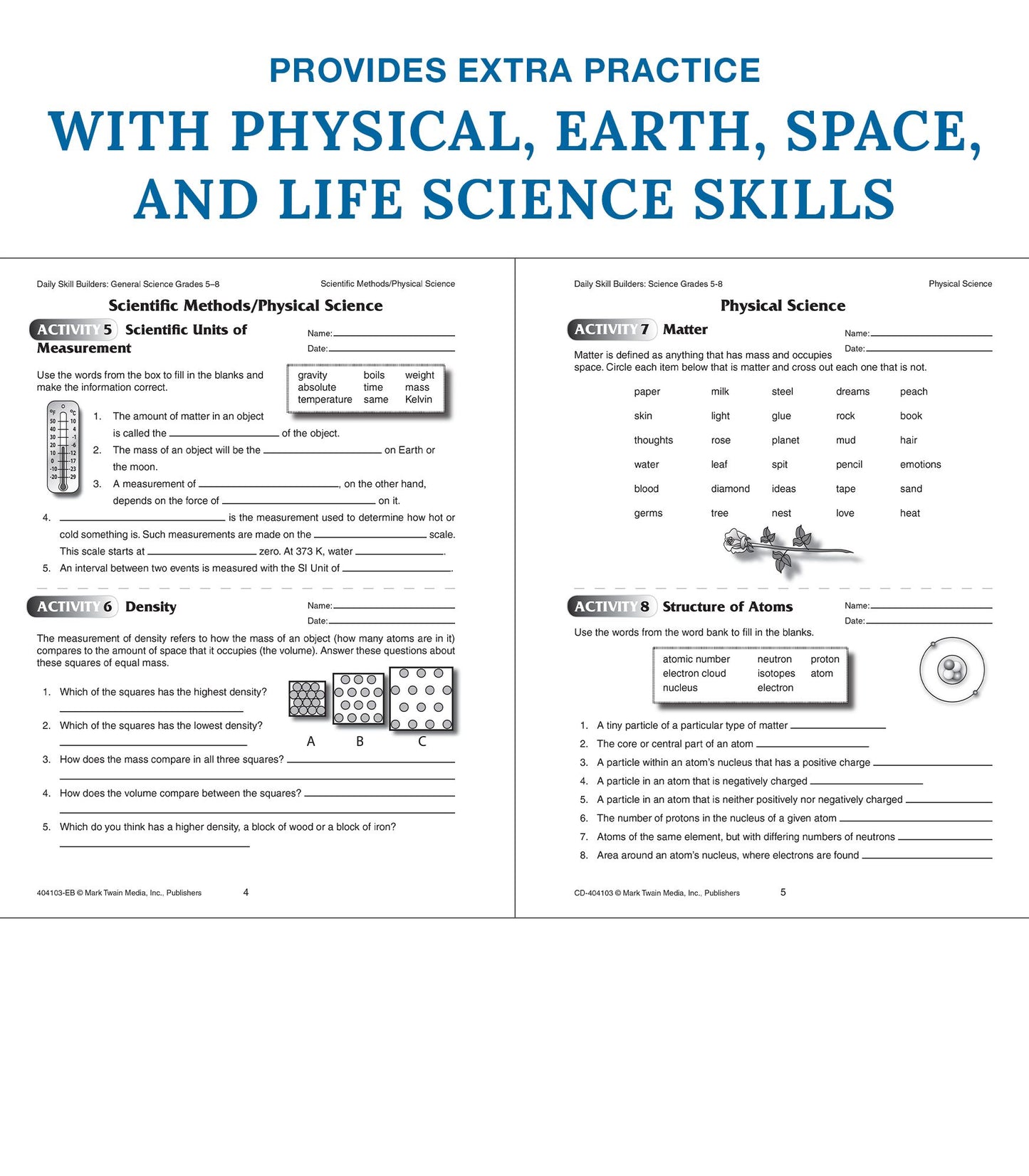General Science (Daily Skill Builders Series)
